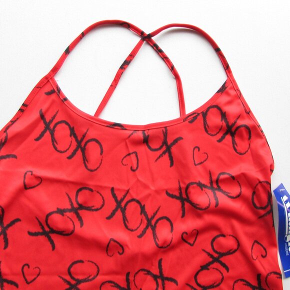 XOXO Red Lovers Chemise Nightgown - NEW - Picture 3 of 8